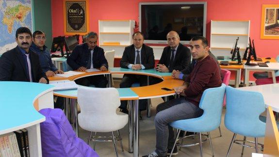 Hacı Ahmet Toksöz Ortaokuluna Yapımı Tamamlanan Z- Kütüphane Teslim Alındı