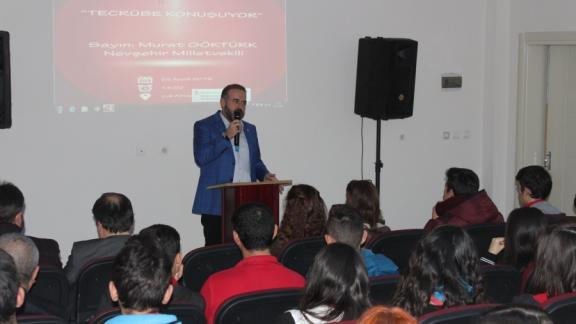 Hayri Mehmet Ürgüplü Anadolu Lisesi Tarafından"Tecrübe Konuşuyor" Sohbet Programı Düzenlendi 