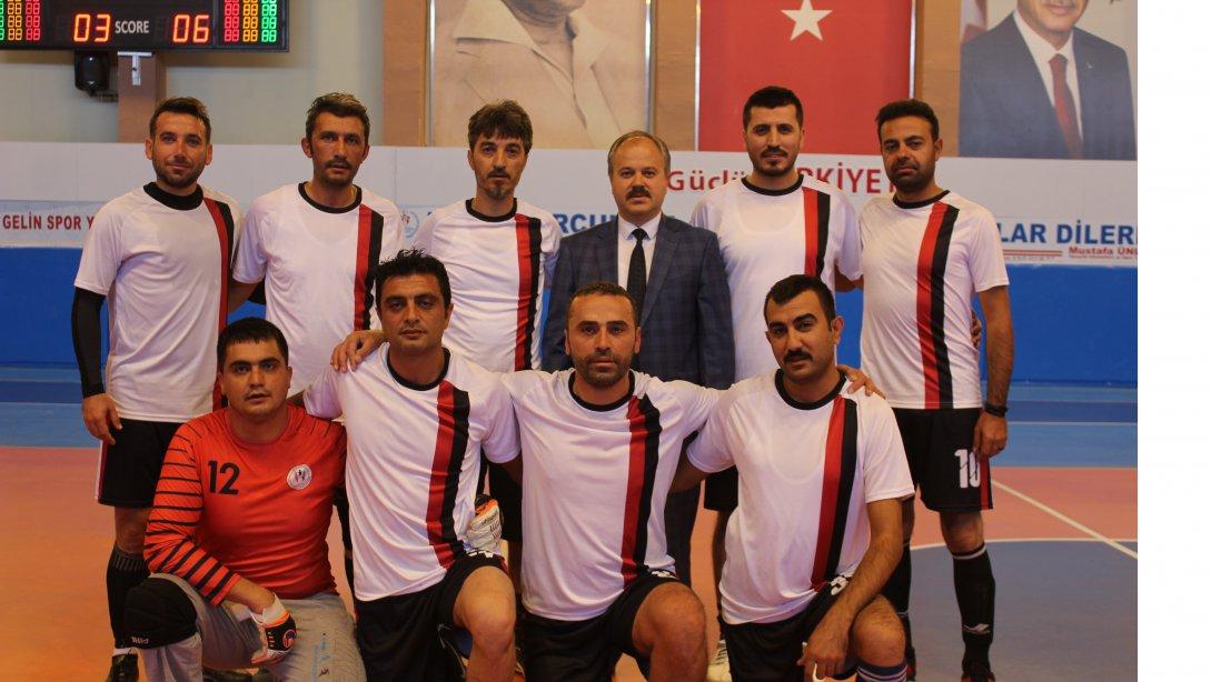Vizyon 2023 Türkiye Öğretmenler Kupası Futsal  Müsabakalarında Ürgüp İlçe Milli Eğitim Müdürlüğü Futsal Takımı Finale Kaldı