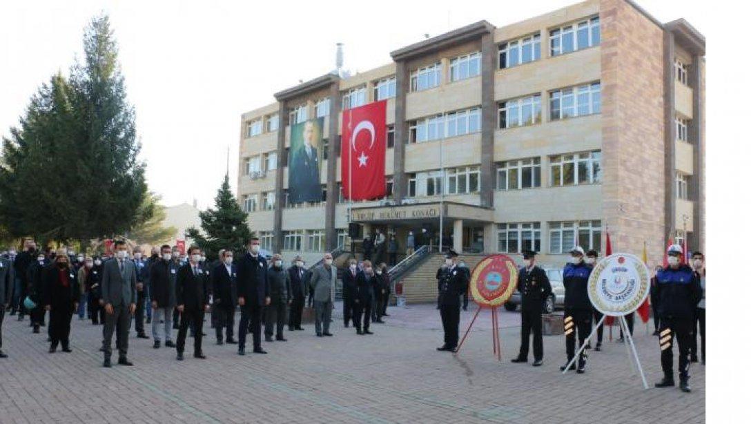 İlçemizde 10 Kasım Atatürk'ü Anma Töreni Düzenlendi
