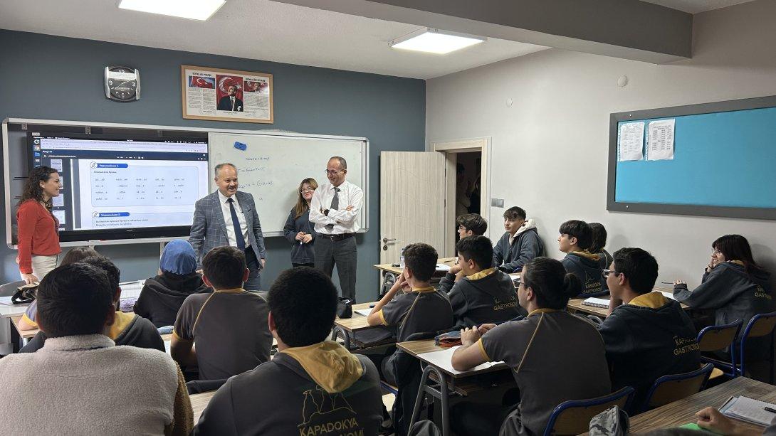 Kapadokya Alev Alatlı Gastronomi Mesleki ve Teknik Anadolu Lisesi Ziyareti