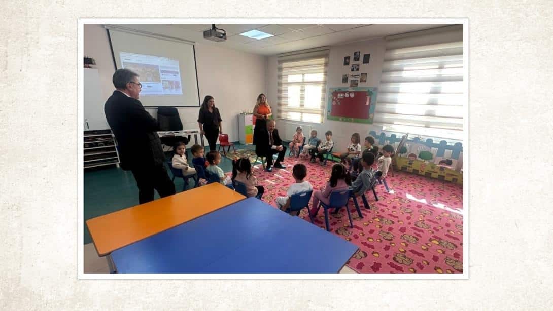 Halil Ertuğral Anaokulumuza Ziyaretimiz